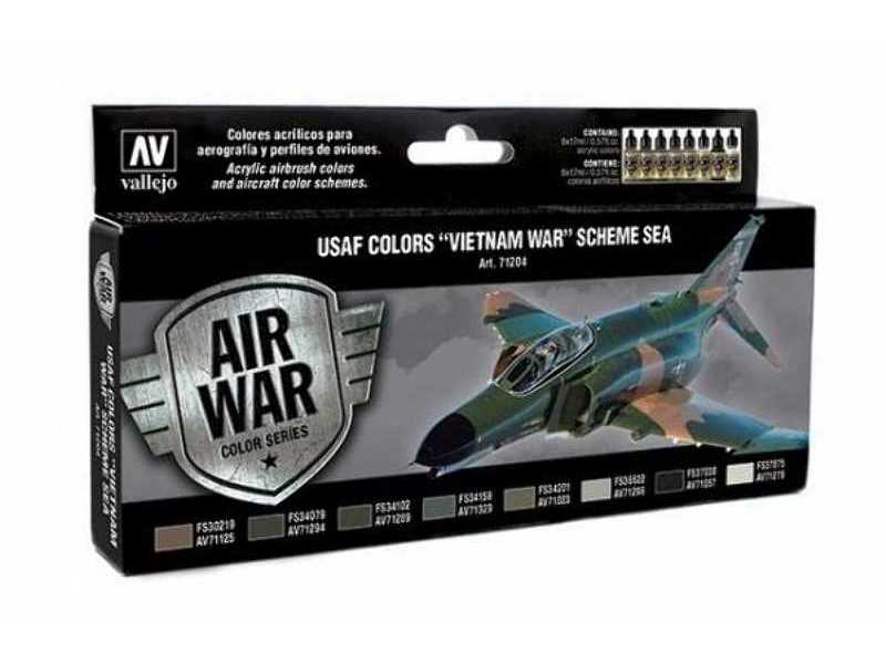 Model Air Color Set USAF Colors Vietnam War Scheme SEA - image 1