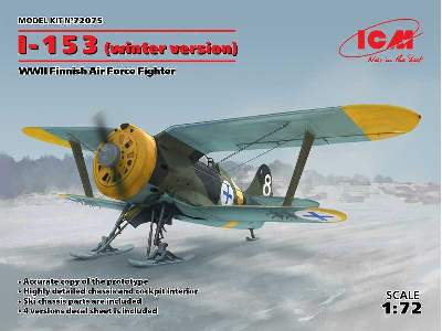 I-153 - WWII Finnish Air Force Fighter (winter version) - image 9