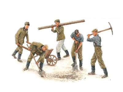 German Soldiers at Work (RAD) - image 1
