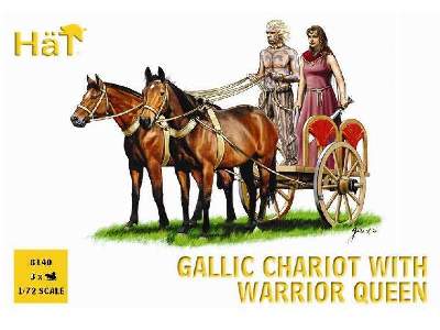 Gallic Chariot with Warrior Queen - image 1