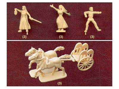 Gallic Chariot with Warrior Queen - image 7