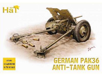 WWII German PaK 36 37mm anti-tank gun - image 1