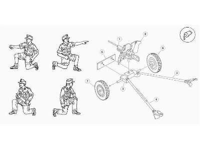 WWII German PaK 36 37mm anti-tank gun - image 2