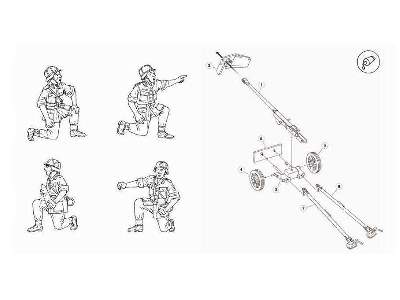 WWII German Pak 40 75mm anti-tank gun  - image 2