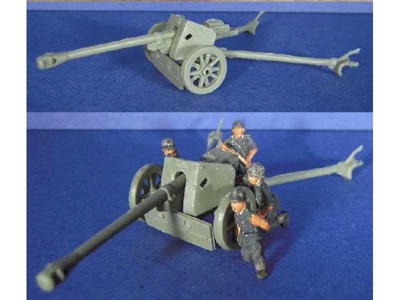 WWII German Pak 40 75mm anti-tank gun