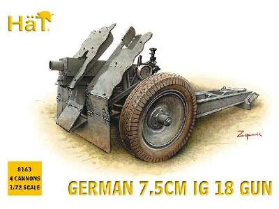 WWII German 75mm IG 18 infantry gun - image 1
