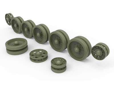 T-34 Wheels set. 1943-44 series - image 26