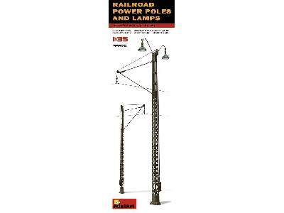 Railroad Power Poles & Lamps - image 1
