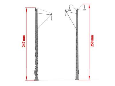 Railroad Power Poles & Lamps - image 14