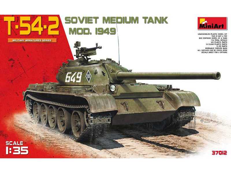 T-54-2 Soviet Medium Tank Model 1949 - image 1