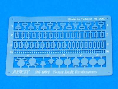 Seat belt fasteners - photo-etched parts - image 1
