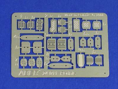 Pedals for all cars  - photo-etched parts - image 1