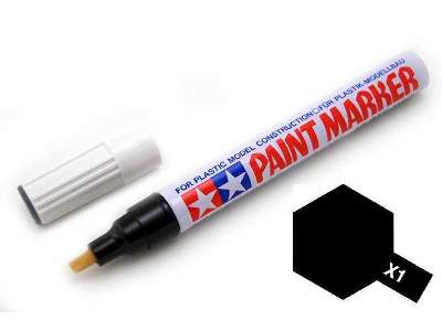 X-1 Gloss Black Enamel Paint Marker - image 1