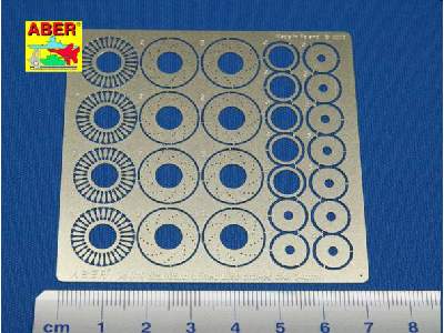 Standard drilled discs brakes dia. 14mm  - photo-etched parts - image 1