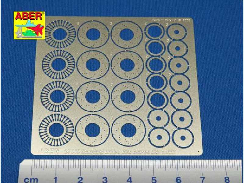 Standard drilled discs brakes dia. 14mm - photo-etched parts - image 1 Standard drilled discs brakes dia. 14mm - photo-etched parts - image 1