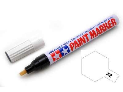 X-2 Gloss White Enamel Paint Marker - image 1