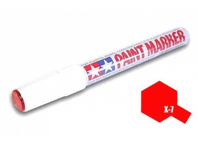 X-7 Gloss Red Enamel Paint Marker - image 1