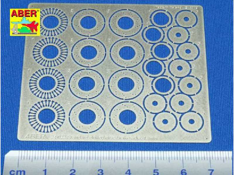 Standard drilled discs brakes dia. 13mm  - photo-etched parts - image 1