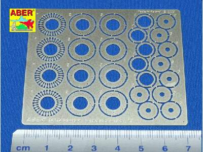 Standard drilled discs brakes dia. 12mm - photo-etched parts - image 1