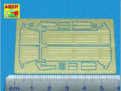 Fenders for Jagdpanzer 38(t) "HETZER"  photoetched parts - image 1