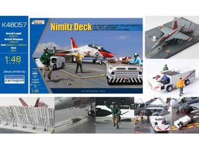 Nimitz Deck USN Deck + T-45 Goshawk and 3 GSE - image 2