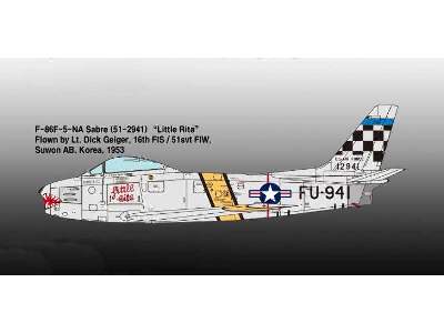 North American F-86F Sabre - Koran War - image 8