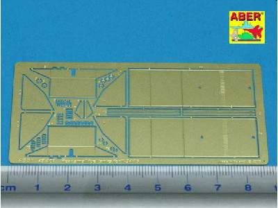 Rear small fuel tanks for T-34/76 - photo-etched parts     - image 1