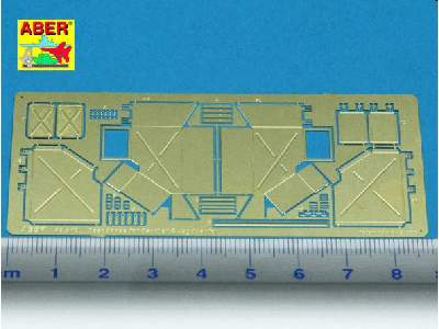 Rear boxes for Panther tanks & Jagdpanter - photo-etched parts   - image 1
