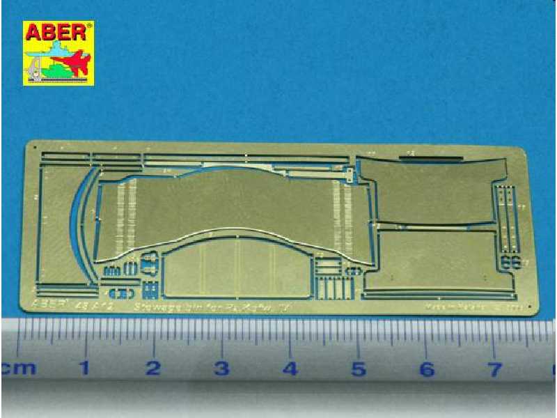 Turret stowage bin for Pz.Kpfw. IV - photo-etched parts     - image 1