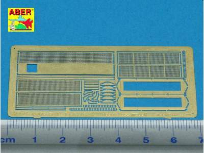 Grilles for tanks KV-1 & KV-2 - photo-etched parts      - image 1