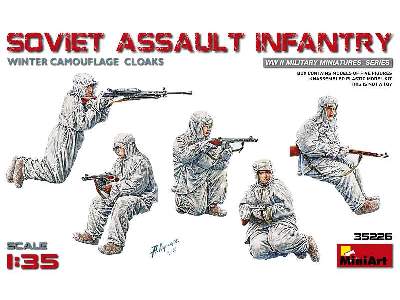 Soviet Assault Infantry (Winter Camouflage Cloaks) - image 1