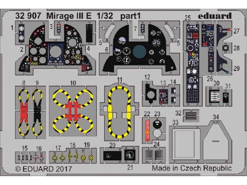 Mirage III E 1/32 - Italeri - image 1