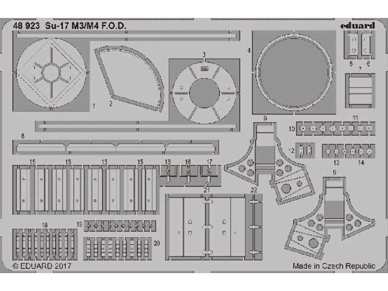 Su-17 M3/ M4 F. O.D.  1/48 - Kitty Hawk - image 1