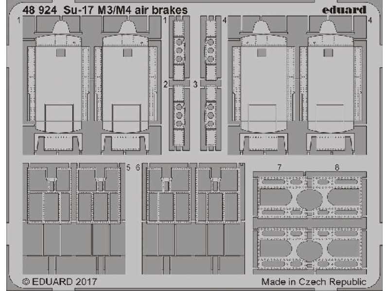 Su-17 M3/ M4 air brakes 1/48 - Kitty Hawk - image 1