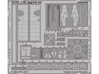 F-8E upgrade set 1/48 - Eduard - image 1