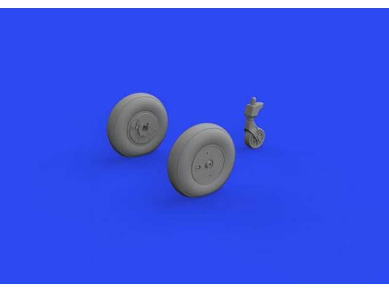 Ki-61-Id wheels 1/48 - Tamiya - image 1