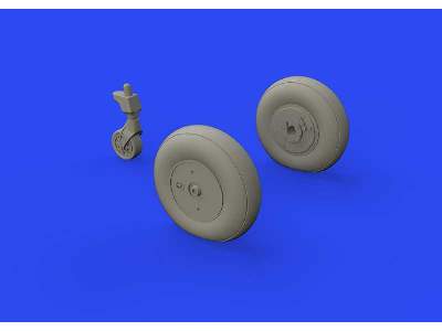 Ki-61-Id wheels 1/48 - Tamiya - image 2