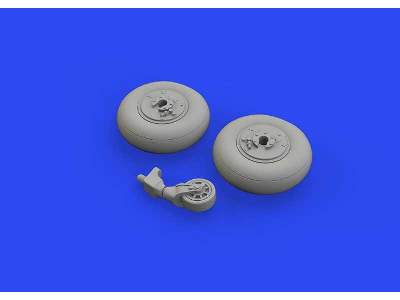 Ki-61-Id wheels 1/48 - Tamiya - image 5