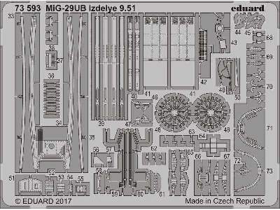 MiG-29UB Izdelye 9.51 1/72 - Trumpeter - image 2