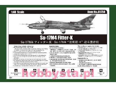 HOBBY BOSS 81758 1/48 Su-17M4 Fitter-K