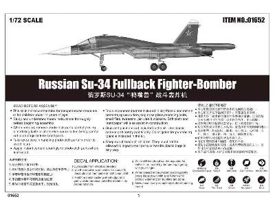 Russian Su-34 Fullback Fighter-Bomber  - image 7