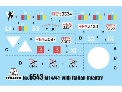 Carro Armato M14/41 l serie with Italian Infantry - image 3