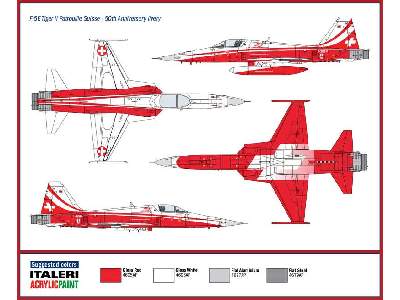 F-5E Tiger ll Patrouille Suisse 50th Anniversary - image 4