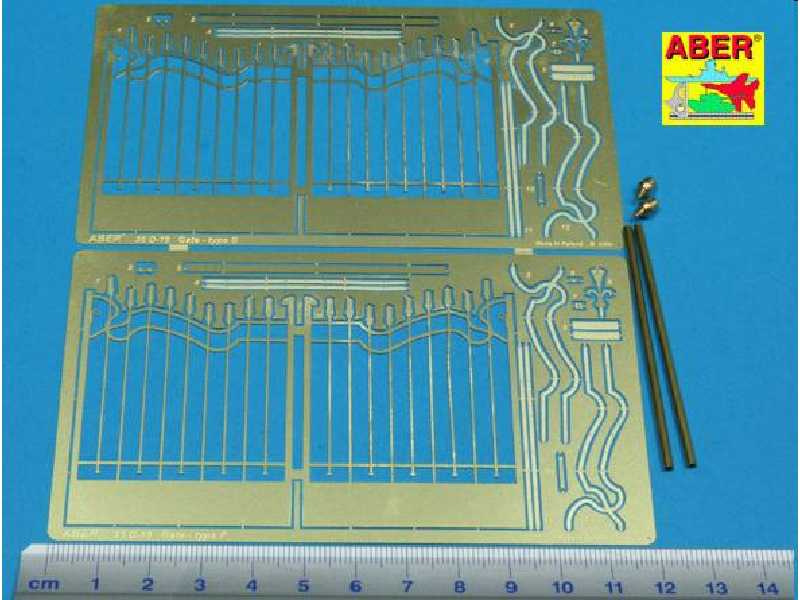Gate B type - photo-etched parts - image 1