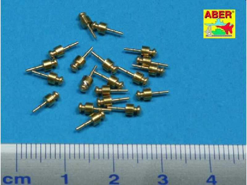 Set with 20 short foot insulators - image 1 Set with 20 short foot insulators - image 1