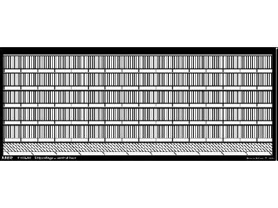 Ships railings - vertical bars - photo-etched parts - image 1