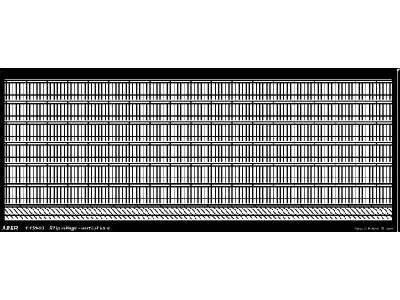 Ship railing - vertical bars - photo-etched parts - image 1