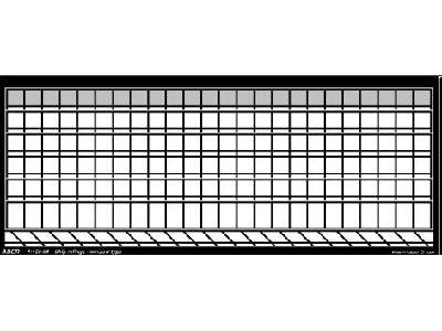 Ship railing - window type - photo-etched parts - image 1