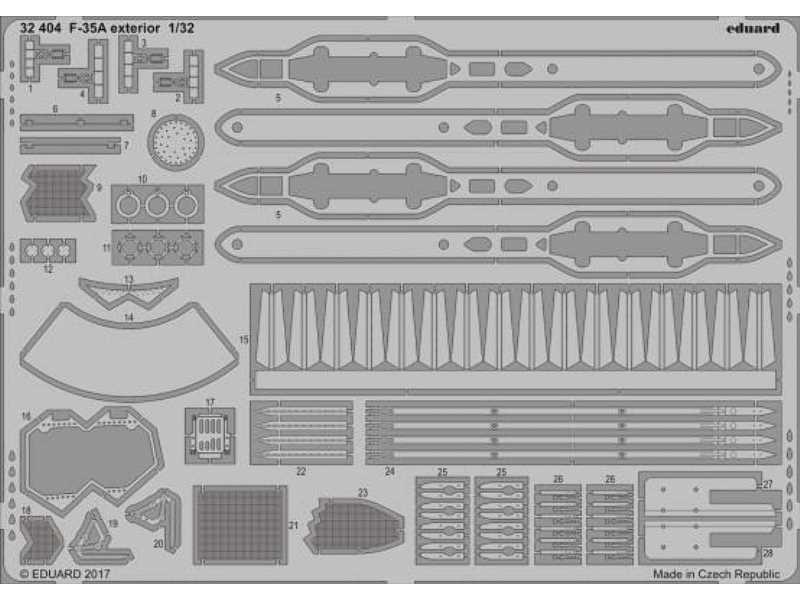 F-35A exterior 1/32 - Italeri - image 1