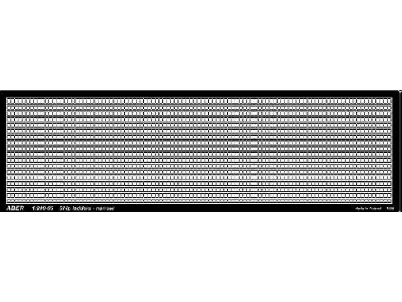 Ship ladders - narrow - photo-etched parts - image 1